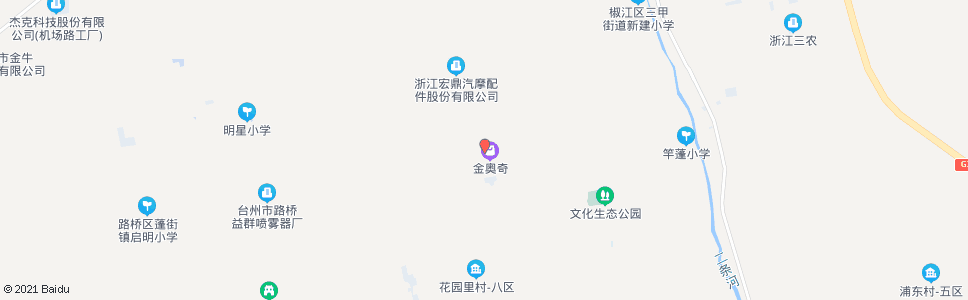 台州蓬西桥头_公交站地图_台州公交_妙搜公交查询2024
