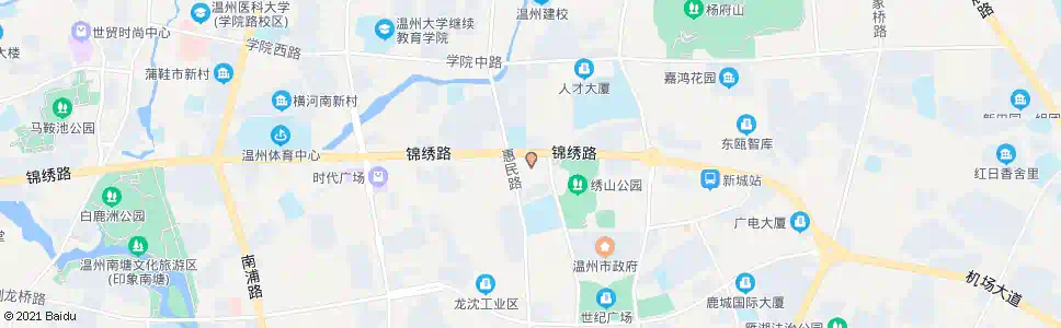 温州中西医院_公交站地图_温州公交_妙搜公交查询2024