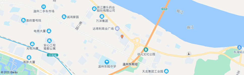 温州天鹅湖社区_公交站地图_温州公交_妙搜公交查询2024