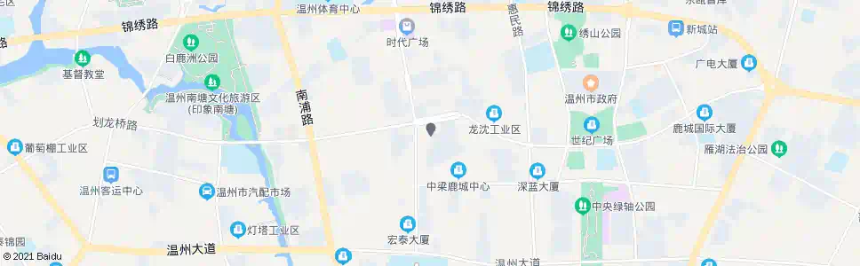 温州交行广场(车站大道)_公交站地图_温州公交_妙搜公交查询2024