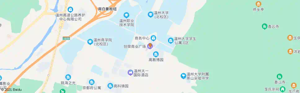 温州高教园区始发站_公交站地图_温州公交_妙搜公交查询2024