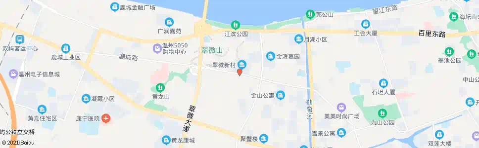 温州翠微新村_公交站地图_温州公交_妙搜公交查询2024