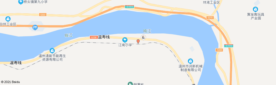 温州江南(中村)_公交站地图_温州公交_妙搜公交查询2024