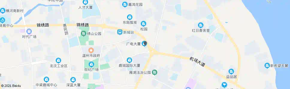 温州广电中心_公交站地图_温州公交_妙搜公交查询2024