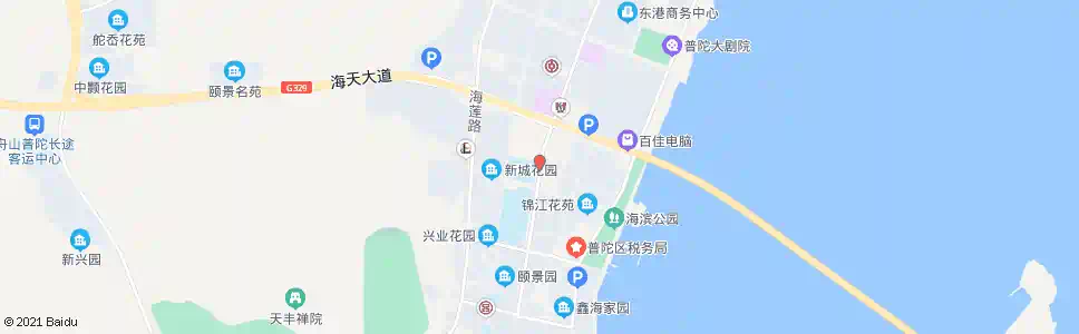 舟山东港体育馆_公交站地图_舟山公交_妙搜公交查询2024