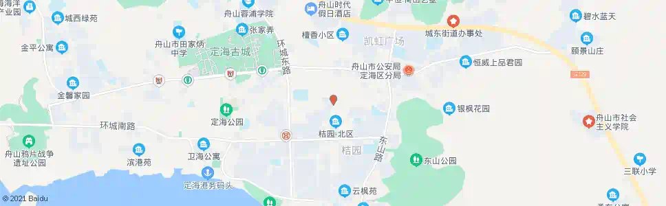 舟山丁香桥_公交站地图_舟山公交_妙搜公交查询2024